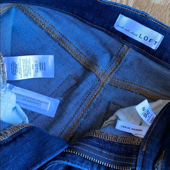 NWOT  fringe hem crops - Picture 6 of 8